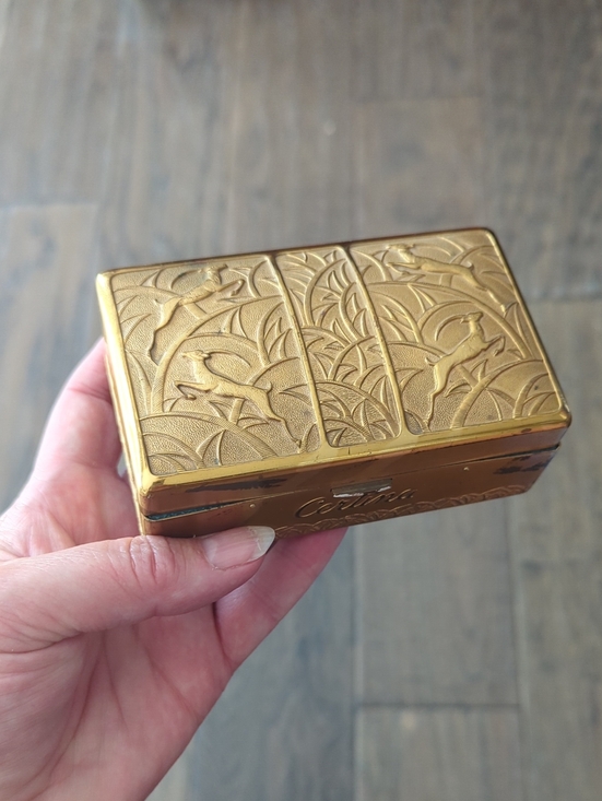 Certina Other - Vintage 1951 CERTINA EA Watch Box Art Deco Style Brass